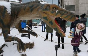 Выставка "Живые динозавры"