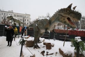 Выставка "Живые динозавры"