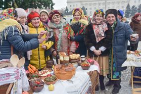 Учасники свята "Щедрий вечір! Добрий вечір!"