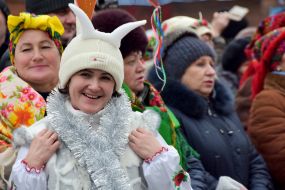 Учасники свята "Щедрий вечір! Добрий вечір!"
