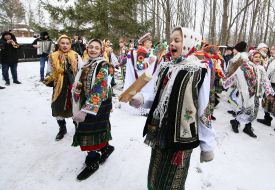 Фольклорно-этнографический праздник «От Рождества Христова до Иордана»