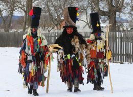 The celebration of Malanka in Krasnoilsk