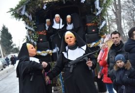 Celebration of Malankа in Vashkovtsy