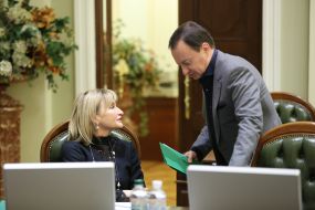 Irina Lutsenko and Dmitry Andrievsky