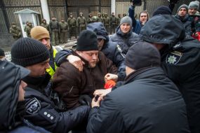 Police detain activist