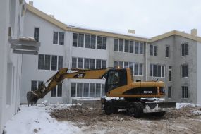 The reconstruction of the kindergarten