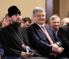 Petro Poroshenko and Metropolitan Epiphanius