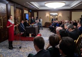 Participants of the presentation of the book "Dialogue treats wounds"