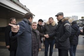 Владимир Омелян и Виталий Кличко