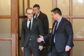 Gaiko Maas and Pavlo Klimkin