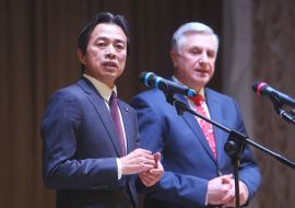 Ду Вэй и Виктор Огневьюк 