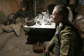 Быт украинских военнослужащих