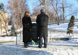 Petro Poroshenko with his wife Marina