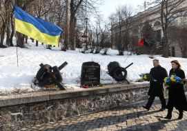 Petro Poroshenko with his wife Marina