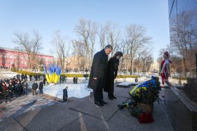 Петро Порошенко з дружиною Мариною