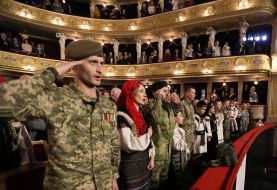 Ukrainian military personnel