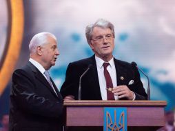 Participants of the festivities on the occasion of the 90th anniversary of Filaret