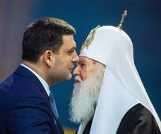 Volodymyr Groisman and Filaret