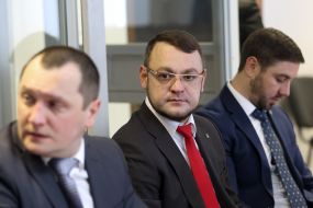 Yuriy Ryabovol, Alexander Baidyk and Oleksandr Goroshinsky