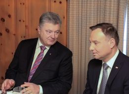 Петр Порошенко и Анджей Дуда