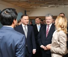 Petro Poroshenko and Andrzej Duda