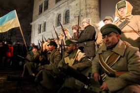 Historical reconstruction of the battle for the Arsenal plant