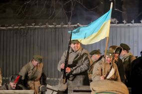 Historical reconstruction of the battle for the Arsenal plant