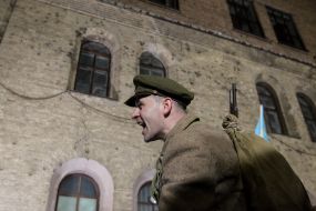 Historical reconstruction of the battle for the Arsenal plant