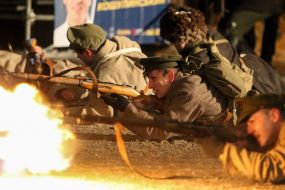 Historical reconstruction of the battle for the Arsenal plant