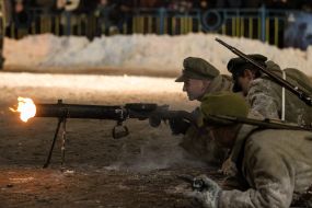 Historical reconstruction of the battle for the Arsenal plant