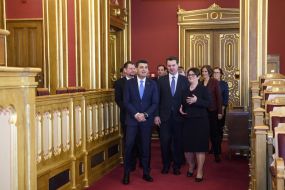 Vladimir Groisman and Tone Wilhelmsen Trien