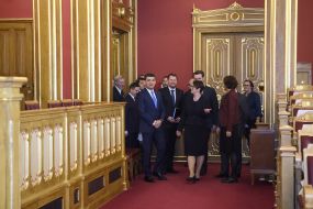 Vladimir Groisman and Tone Wilhelmsen Trien