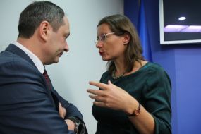 Isabel Dumont and Vadim Chernysh