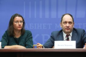 Isabel Dumont and Vadim Chernysh