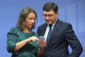 Isabel Dumont and Vadim Boychenko