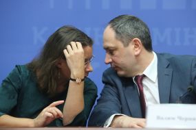 Isabel Dumont and Vadim Chernysh  