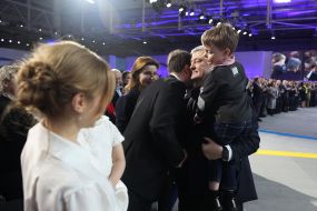 Alexey and Petro Poroshenko