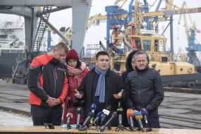 Tomas Petršicek, Anders Samuelsen and  Paul Klimkin