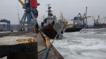 Ships at Mariupol Port