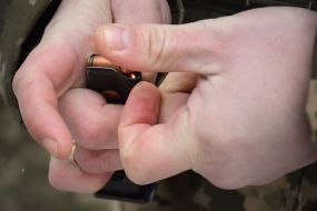 The military charges a pistol store