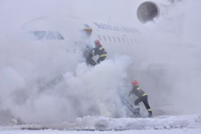 Elimination of a conditional fire in a plane