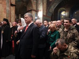 Petro Poroshenko with his wife Marina
