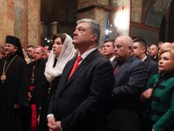 Petro Poroshenko with his wife Marina