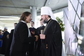 Isabelle Dumont and Metropolitan Epiphanius