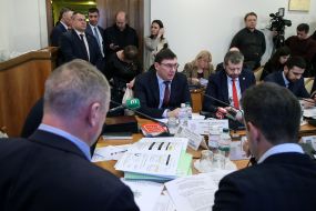 Yury Lutsenko and Igor Mosiychuk