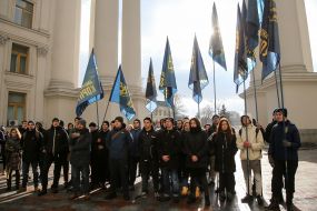 Activists of the "National Corps"