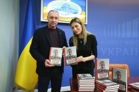 Volodymyr Prytula and Emine Jaaparova