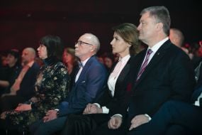 Петр Порошенко с супругой Мариной