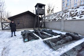 Removed parts of the Monument of Glory