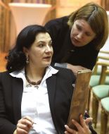 Иванна Климпуш-Цинцадзе и Джудит Гоф